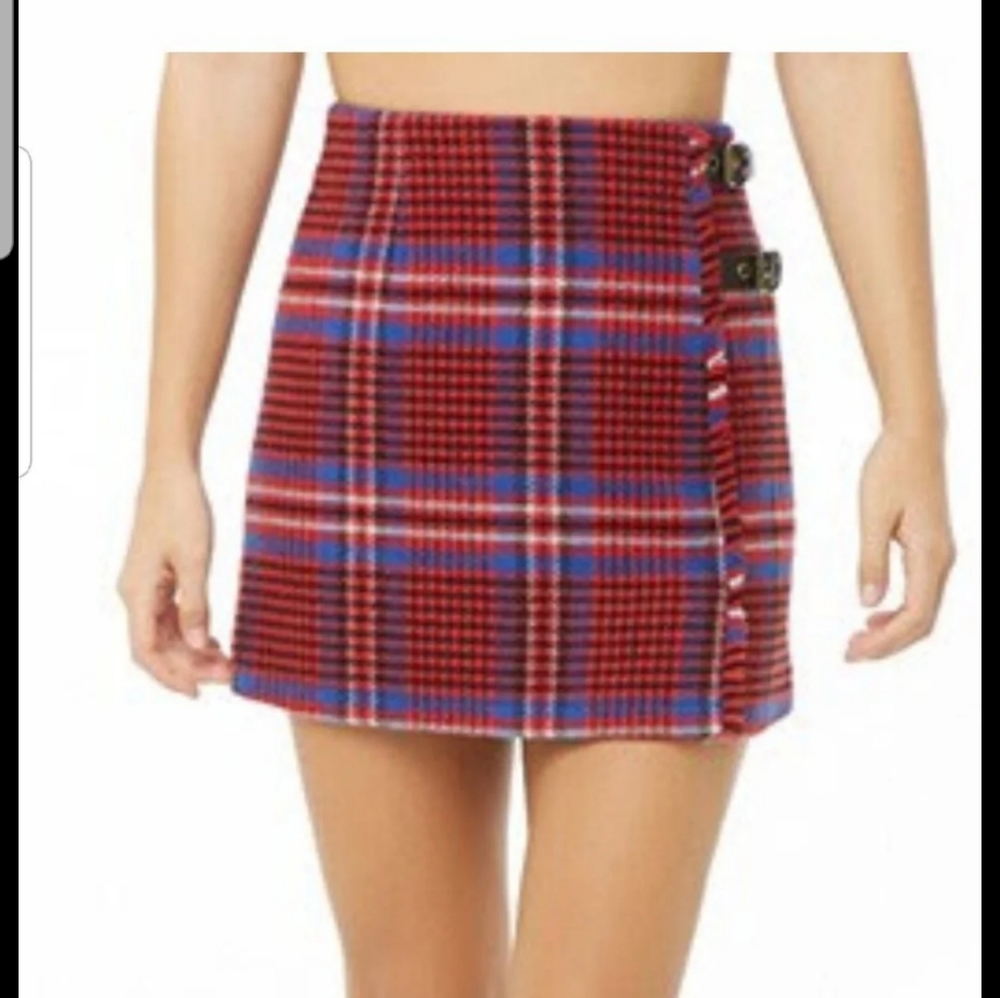 Plaid Skirt